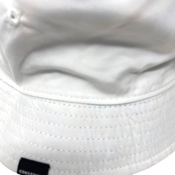 š„HOT SALEš„Converse Reversible Bucket Hat Multi White Canvas 10021446-102 - Picture 3 of 6